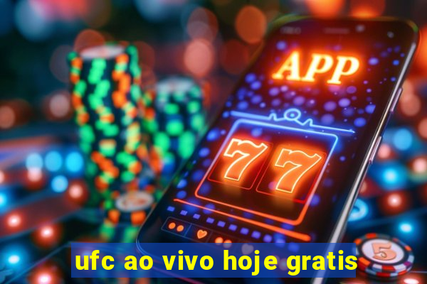 ufc ao vivo hoje gratis